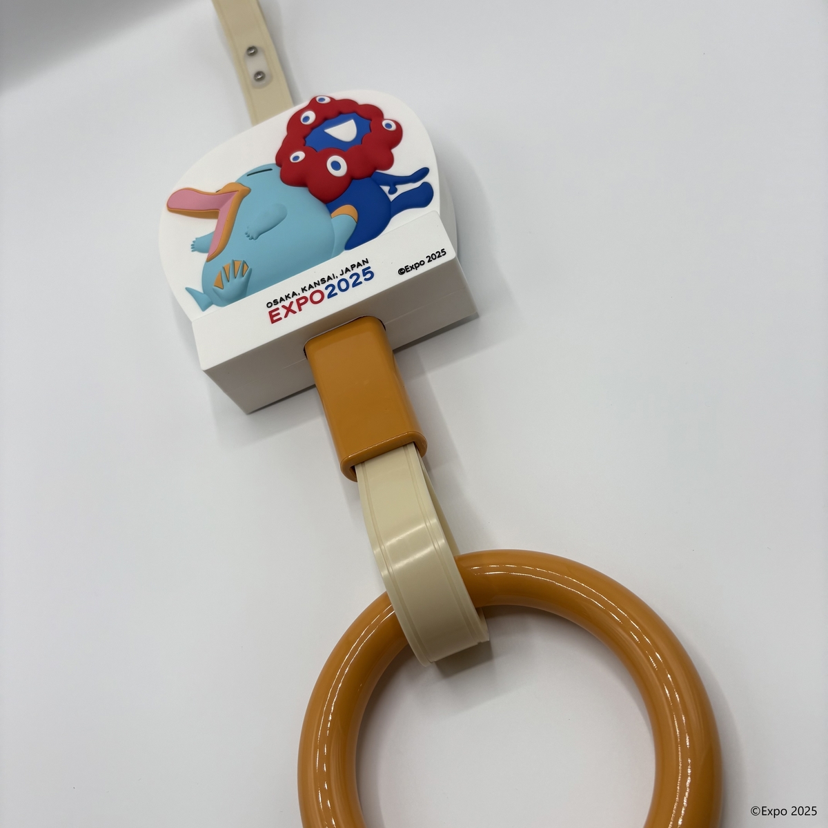【新品】大阪関西万博 JR つり革 レプリカ ミャクミャク・イコちゃん 大阪・関西万博ラッピング環状線 つり